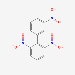 molecular formula C12H7N3O6 B14342555 1,1'-Biphenyl, 2,3',6-trinitro- CAS No. 106323-81-3