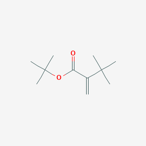 molecular formula C11H20O2 B14342652 tert-Butyl 3,3-dimethyl-2-methylidenebutanoate CAS No. 97732-84-8