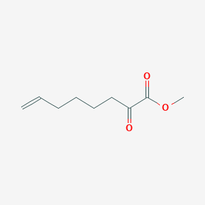 molecular formula C9H14O3 B14342711 Methyl 2-oxooct-7-enoate CAS No. 93360-90-8