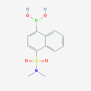 (4-(N,N-dimethylsulfamoyl)naphthalen-1-yl)boronic acid