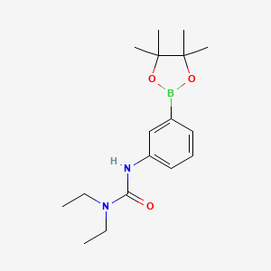 1,1-Diethyl-3-(3-(4,4,5,5-tetramethyl-1,3,2-dioxaborolan-2-yl)phenyl)urea