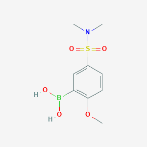 (5-(N,N-dimethylsulfamoyl)-2-methoxyphenyl)boronic acid