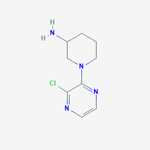 1-(3-Chloropyrazin-2-yl)piperidin-3-amine