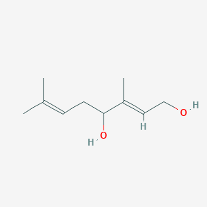 molecular formula C10H18O2 B14343015 Rosiridol 