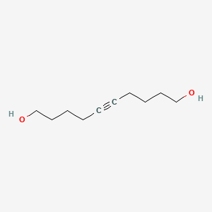 molecular formula C10H18O2 B14343025 5-Decyne-1,10-diol CAS No. 92937-83-2