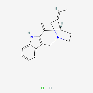 molecular formula C18H21ClN2 B14343057 Gomezine hydrochloride CAS No. 101221-43-6