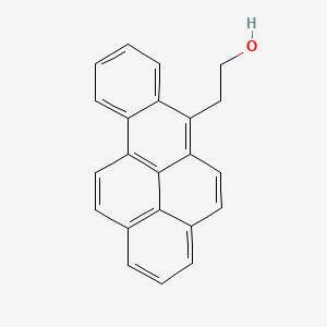 molecular formula C22H16O B14343083 Benzo(a)pyrene-6-ethanol CAS No. 105708-69-8