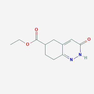 Ethyl 3-oxo-2,3,5,6,7,8-hexahydrocinnoline-6-carboxylate