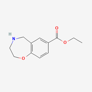 Ethyl 2,3,4,5-tetrahydrobenzo[f][1,4]oxazepine-7-carboxylate