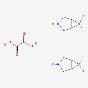 6,6-Difluoro-3-azabicyclo[3.1.0]hexane hemioxalate