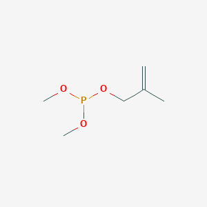 molecular formula C6H13O3P B14343449 Dimethyl 2-methylprop-2-en-1-yl phosphite CAS No. 106319-59-9