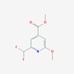 methyl 2-(difluoromethyl)-6-methoxypyridine-4-carboxylate