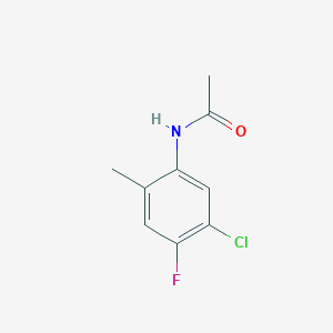 N-(5-chloro-4-fluoro-2-methylphenyl)acetamide