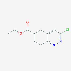 Ethyl 3-chloro-5,6,7,8-tetrahydrocinnoline-6-carboxylate