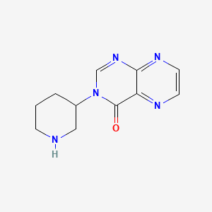 3-(piperidin-3-yl)pteridin-4(3H)-one