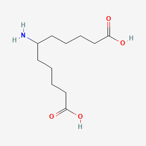 molecular formula C11H21NO4 B14343681 6-aminoundecanedioic Acid CAS No. 104178-12-3