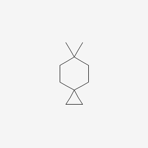 molecular formula C10H18 B14343796 6,6-Dimethylspiro[2.5]octane CAS No. 105786-54-7