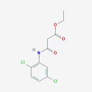 molecular formula C11H11Cl2NO3 B14343859 Ethyl 3-(2,5-dichloroanilino)-3-oxopropanoate CAS No. 104330-52-1