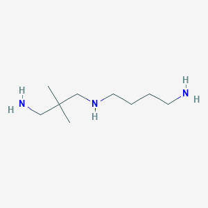 molecular formula C9H23N3 B14344036 N~1~-(3-Amino-2,2-dimethylpropyl)butane-1,4-diamine CAS No. 105090-79-7