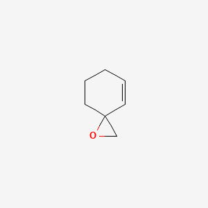molecular formula C7H10O B14344065 1-Oxaspiro[2.5]oct-4-ene CAS No. 99495-32-6