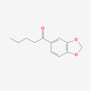 molecular formula C12H14O3 B143441 1-(Benzo[d][1,3]dioxol-5-yl)pentan-1-one CAS No. 63740-98-7