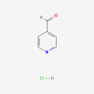 molecular formula C6H6ClNO B14344274 Pyridine-4-carbaldehyde;hydrochloride CAS No. 93061-73-5