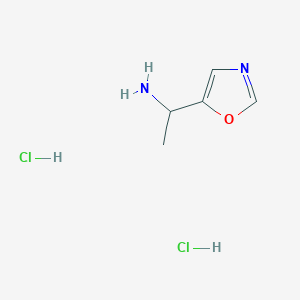 [1-(1,3-Oxazol-5-yl)ethyl]amine