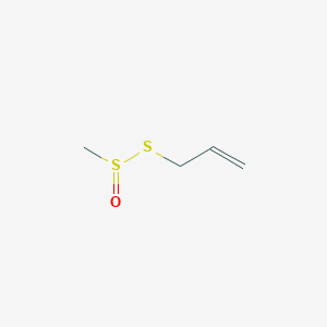 molecular formula C4H8OS2 B14344331 S-2-Propenyl methanesulfinothioate CAS No. 104228-49-1