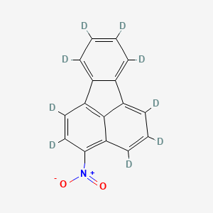 molecular formula C16H9NO2 B1434435 3-Nitrofluoranthene-D9 