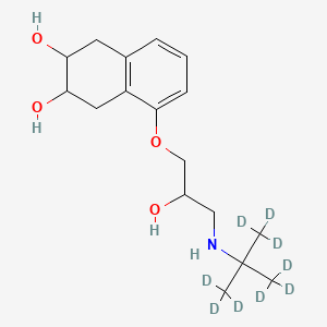 molecular formula C17H27NO4 B1434460 Nadolol D9 