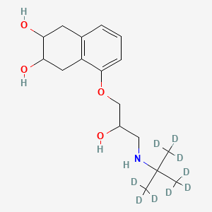 molecular formula C17H27NO4 B1434460 Nadolol D9 CAS No. 94513-92-5