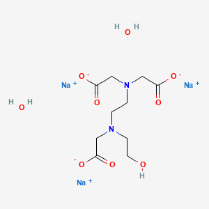 molecular formula C10H19N2Na3O9 B1434461 N-(2-Hydroxyethyl)ethylenediamine-N,N\',N\'-triacetic acid trisodium salt CAS No. 2170282-33-2