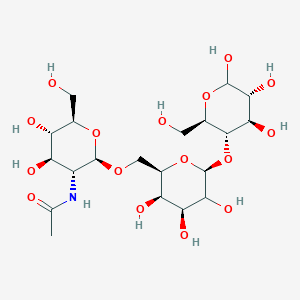 molecular formula C20H35NO16 B1434474 6'-N-Acetylglucosaminyllactose CAS No. 68665-69-0