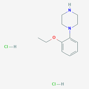 molecular formula C12H20Cl2N2O B1434509 1-(2-Ethoxy-phenyl)-piperazine dihydrochloride CAS No. 164009-65-8