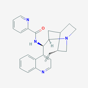 molecular formula C25H26N4O B1434513 N-[(9R)-Cinchonan-9-yl]picolinamide CAS No. 1414851-55-0