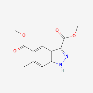 Dimethyl 6-methyl-1H-indazole-3,5-dicarboxylate