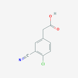4-Chloro-3-cyanophenylacetic acid