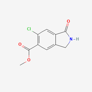 6-Chloro-1-oxo-2,3-dihydro-1H-isoindole-5-carboxyl