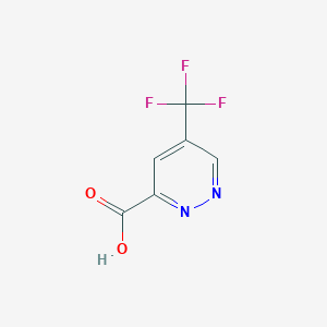 5-(Trifluoromethyl)pyridazine-3-carboxylic acid
