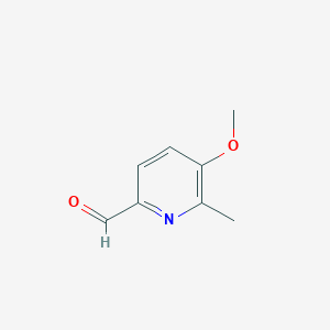5-Methoxy-6-methylpicolinaldehyde