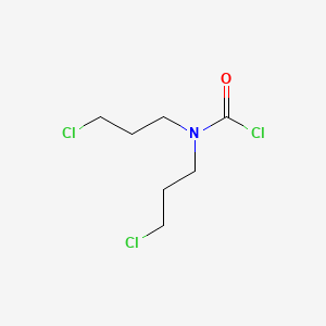 molecular formula C7H12Cl3NO B14345881 Bis(3-chloropropyl)carbamyl chloride CAS No. 97883-95-9