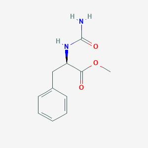 B1434595 (R)-Methyl 3-phenyl-2-ureidopropanoate CAS No. 275378-96-6