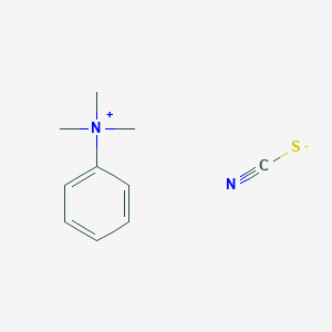 molecular formula C10H14N2S B14346015 N,N,N-Trimethylanilinium thiocyanate CAS No. 90786-84-8