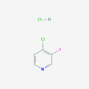 molecular formula C5H4Cl2IN B1434611 4-氯-3-碘吡啶盐酸盐 CAS No. 1987263-61-5