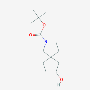 tert-butyl 7-hydroxy-2-azaspiro[4.4]nonane-2-carboxylate