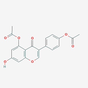 molecular formula C19H14O7 B143464 4',5-Di-O-acetyl Genistein CAS No. 1105697-83-3