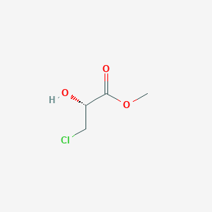 molecular formula C4H7ClO3 B1434645 R-methyl 3-chloro-2-hydroxypropanoate CAS No. 82971-67-3