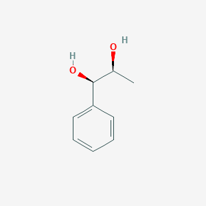 molecular formula C9H12O2 B143470 (1R,2S)-1-Phenylpropane-1,2-diol CAS No. 40421-52-1