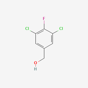 molecular formula C7H5Cl2FO B1434710 3,5-Dichloro-4-fluorobenzyl alcohol CAS No. 1520187-20-5