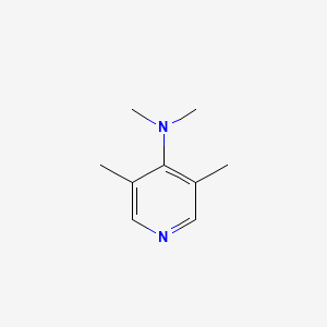 molecular formula C9H14N2 B14347162 N,N,3,5-Tetramethylpyridin-4-amine CAS No. 91054-49-8